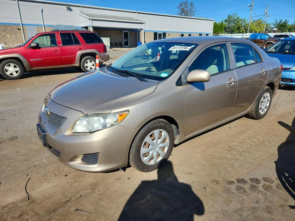 2009 TOYOTA COROLLA VIN 1NXBU40E99Z070209 фото 1