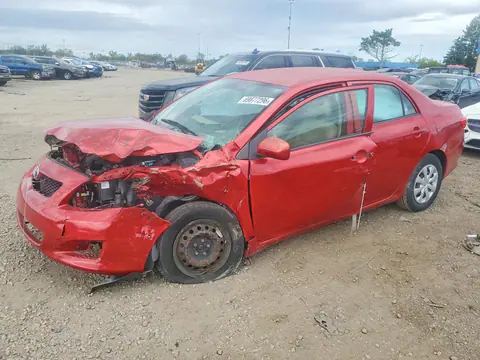 1NXBU40EX9Z141935 — 2009 Toyota Corolla, Передняя часть (Front End), фото до ремонта