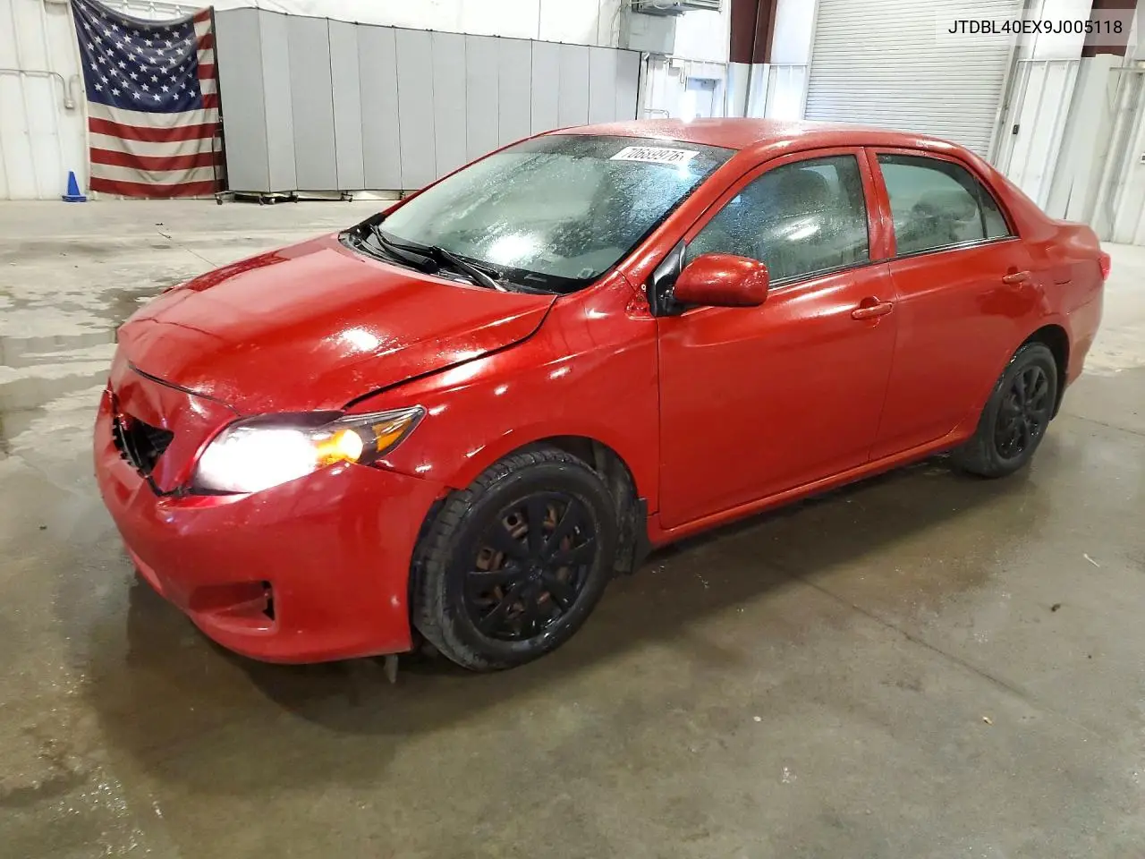 2009 Toyota Corolla Le Plus/Le Premium VIN JTDBL40EX9J005118 фото 1