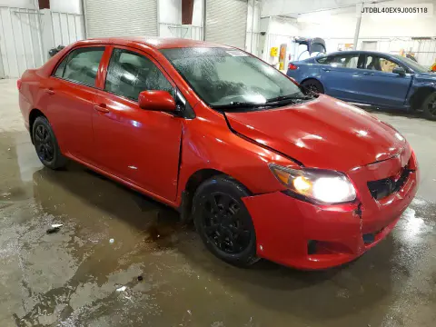 2009 Toyota Corolla Le Plus/Le Premium VIN JTDBL40EX9J005118 фото 4