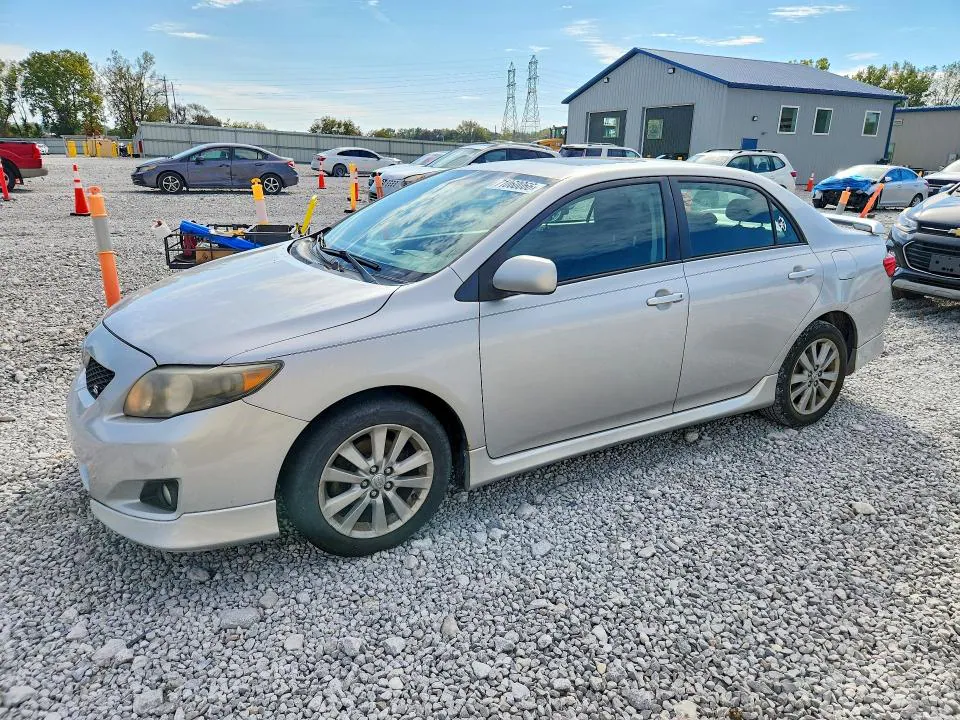 2009 TOYOTA COROLLA VIN 2T1BU40E09C045216 фото 1