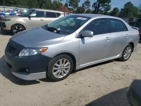 2T1BU40E99C115196 — 2009 Toyota Corolla, Передняя часть, фото до ремонта