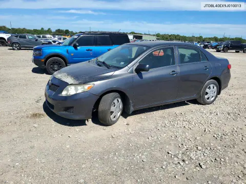 JTDBL40EX9J010013 — 2009 Toyota Corolla, Задняя часть, фото до ремонта
