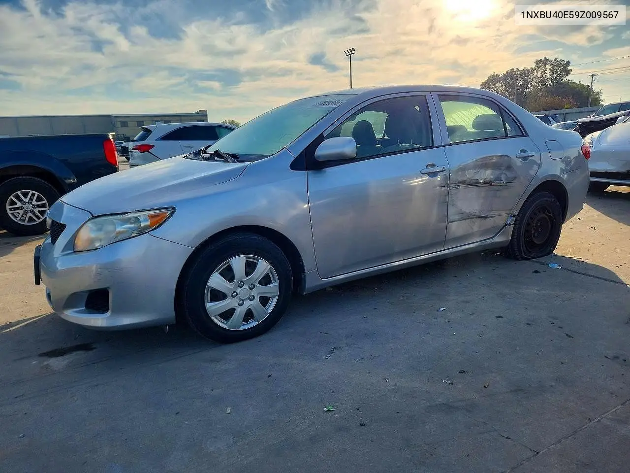 2009 Toyota Corolla Le VIN 1NXBU40E59Z009567 фото 1