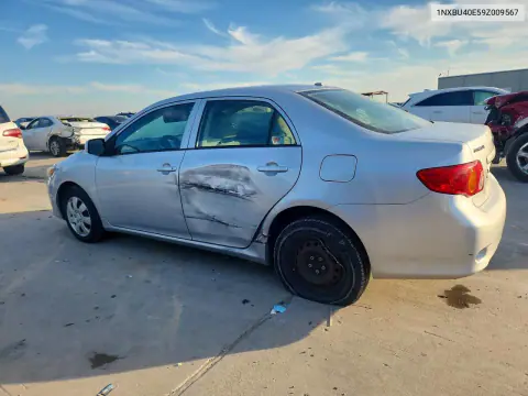 2009 Toyota Corolla Le VIN 1NXBU40E59Z009567 фото 2