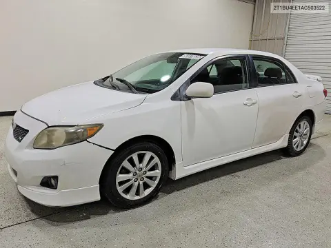 2T1BU4EE1AC503522 — 2010 Toyota Corolla, Мелкие вмятины и царапины, фото до ремонта