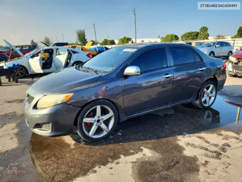 2T1BU4EE3AC459491 — 2010 Toyota Corolla, Задняя часть, фото до ремонта