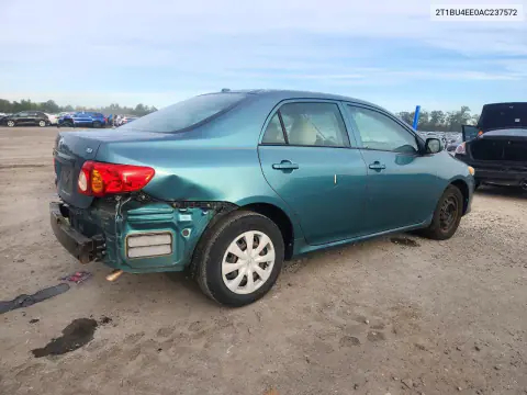 2010 Toyota Corolla Le VIN 2T1BU4EE0AC237572 фото 3
