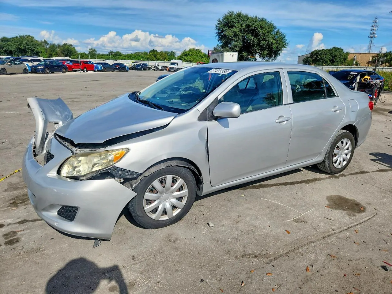 2010 Toyota Corolla Le VIN 1NXBU4EE3AZ215287 фото 1