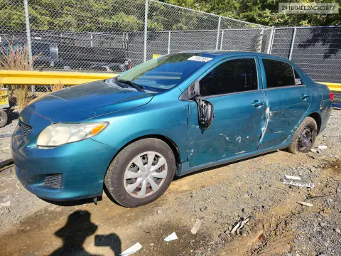 2T1BU4EE2AC303877 — 2010 Toyota Corolla, Сторона, фото до ремонта