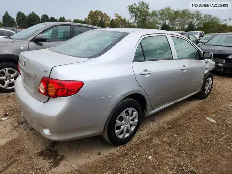 2010 Toyota Corolla Le VIN 1NXBU4EE7AZ225403 фото 3