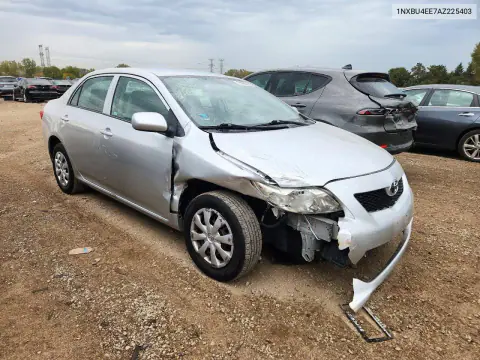 2010 Toyota Corolla Le VIN 1NXBU4EE7AZ225403 фото 4