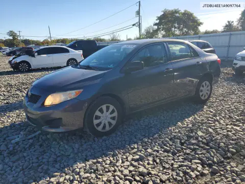 JTDBU4EE1A9097764 — 2010 Toyota Corolla, Задняя часть, фото до ремонта