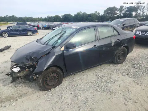 JTDBU4EE1AJ066867 — 2010 Toyota Corolla, Передняя часть, фото до ремонта