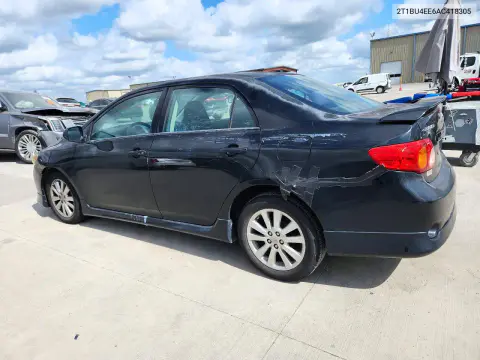 2010 Toyota Corolla S VIN 2T1BU4EE6AC418305 фото 2