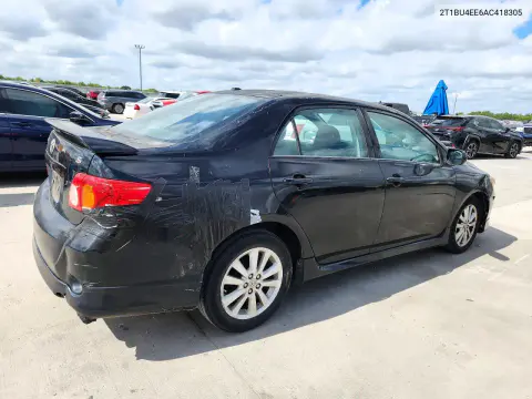 2010 Toyota Corolla S VIN 2T1BU4EE6AC418305 фото 3