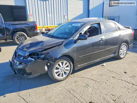 1NXBU4EE5AZ349816 — 2010 Toyota Corolla, Передняя часть, фото до ремонта