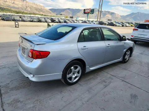 2010 Toyota Corolla S VIN 1NXBU4EE7AZ249846 фото 3