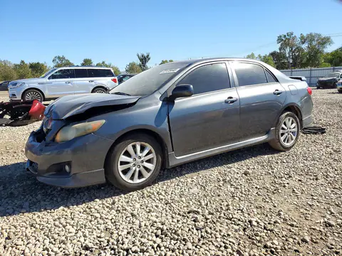 2T1BU4EE5AC471044 — 2010 Toyota Corolla, Передняя часть, фото до ремонта