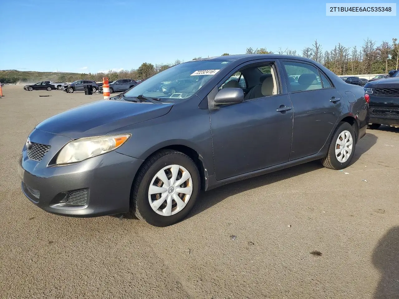 2010 Toyota Corolla Le VIN 2T1BU4EE6AC535348 фото 1