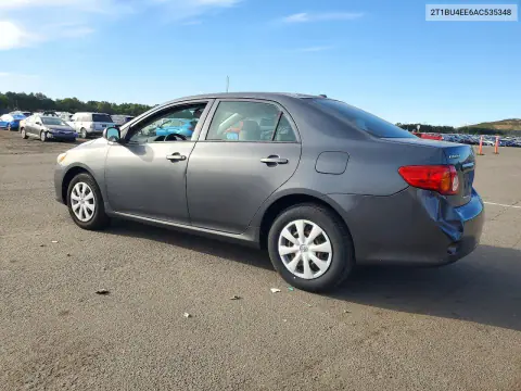 2010 Toyota Corolla Le VIN 2T1BU4EE6AC535348 фото 2
