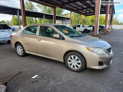 2010 Toyota Corolla Le VIN 2T1BU4EE1AC428157 фото 4