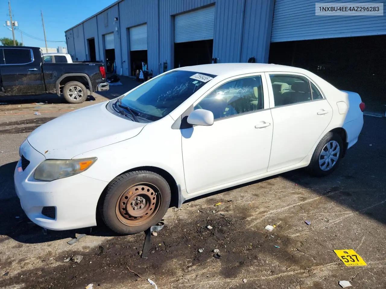 1NXBU4EE4AZ296283 Toyota Corolla 2010 — повреждение Мелкие вмятины и царапины, фото до ремонта