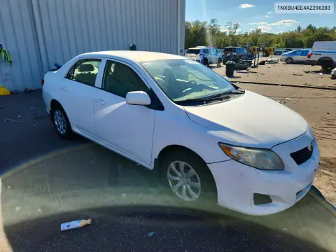 1NXBU4EE4AZ296283 — 2010 Toyota Corolla, фото 4 с аукциона Copart 19.10.2026, Мелкие вмятины и царапины