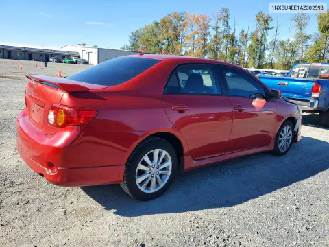 2010 Toyota Corolla S VIN 1NXBU4EE1AZ302993 фото 3