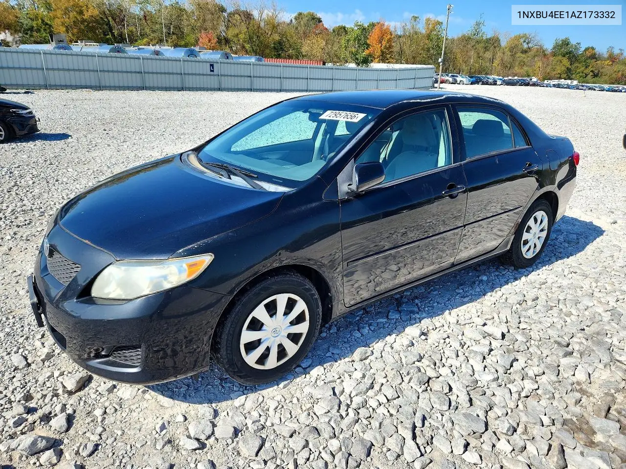2010 Toyota Corolla Le VIN 1NXBU4EE1AZ173332 фото 1