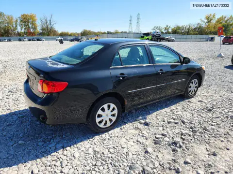 2010 Toyota Corolla Le VIN 1NXBU4EE1AZ173332 фото 3