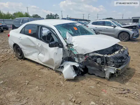 2T1BU4EE1BC571823 — 2011 Toyota Corolla, фото 4 с аукциона Copart, Повреждения со всех сторон