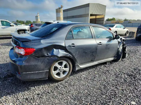 2011 Toyota Corolla S VIN 2T1BU4EE7BC723121 фото 3