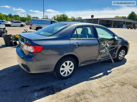 2011 Toyota Corolla Le VIN 2T1BU4EE4BC659152 фото 3