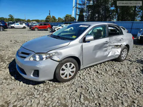 2T1BU4EE7BC715231 — 2011 Toyota Corolla, Сторона, фото до ремонта