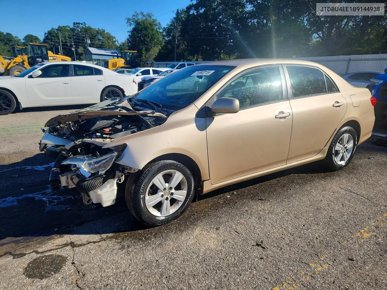 2011 Toyota Corolla Le VIN JTDBU4EE1B9144938 фото 1