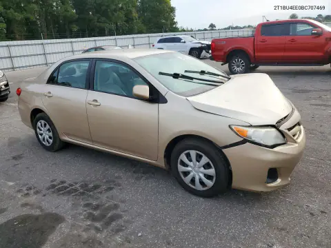 2011 Toyota Corolla Le VIN 2T1BU4EE0BC707469 фото 4