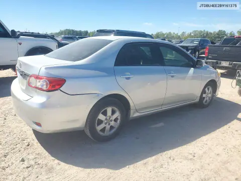 2011 Toyota Corolla Le VIN JTDBU4EE2B9161375 фото 3