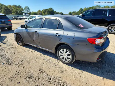 2011 Toyota Corolla Le VIN 2T1BU4EE4BC546219 фото 2