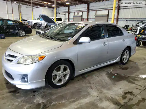 2T1BU4EEXBC565051 — 2011 Toyota Corolla, Задняя часть, фото до ремонта