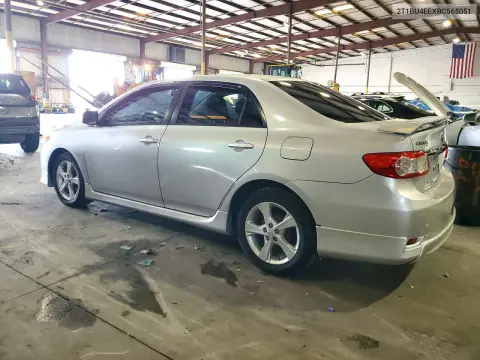 2011 Toyota Corolla S VIN 2T1BU4EEXBC565051 фото 2