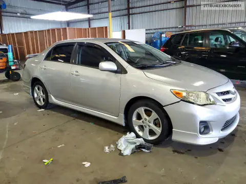 2011 Toyota Corolla S VIN 2T1BU4EEXBC565051 фото 4
