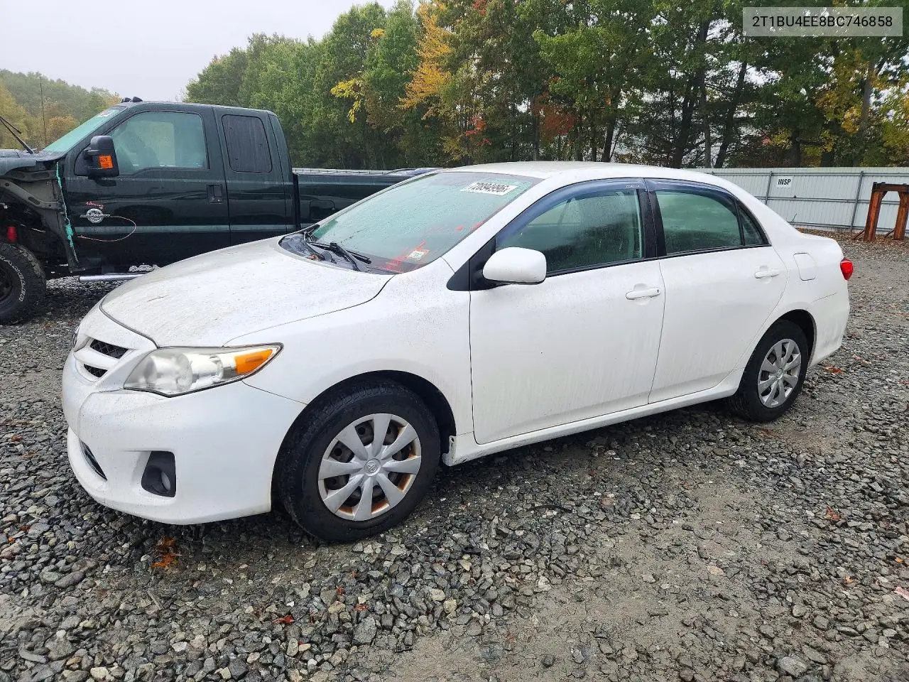 2011 Toyota Corolla Le VIN 2T1BU4EE8BC746858 фото 1
