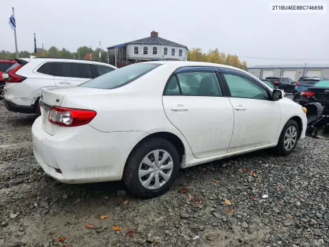 2011 Toyota Corolla Le VIN 2T1BU4EE8BC746858 фото 3