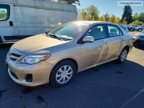 JTDBU4EE0B9159494 — 2011 Toyota Corolla, Мелкие вмятины и царапины, фото до ремонта
