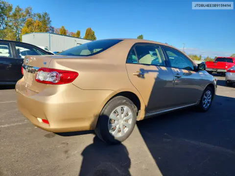 2011 Toyota Corolla Le VIN JTDBU4EE0B9159494 фото 3