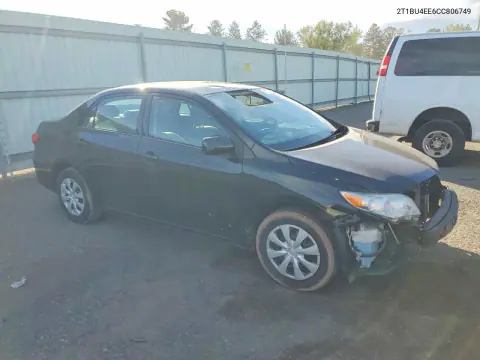 2012 Toyota Corolla L VIN 2T1BU4EE6CC806749 фото 4