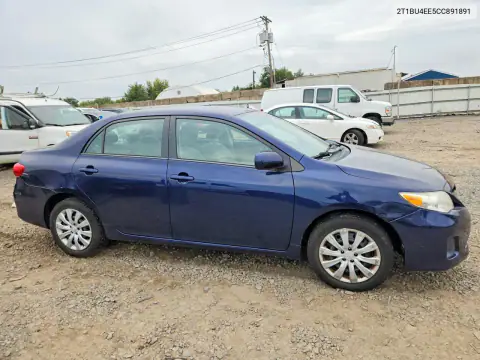 2T1BU4EE5CC891891 — 2012 Toyota Corolla, фото 4 с аукциона Copart, Задняя часть