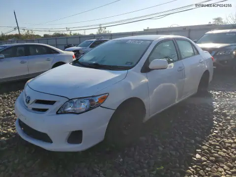 5YFBU4EE4CP024255 — 2012 Toyota Corolla, Боковая часть, фото до ремонта