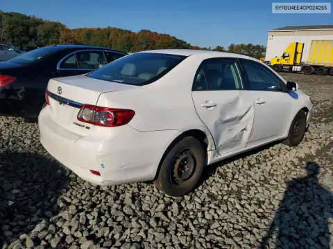 5YFBU4EE4CP024255 — 2012 Toyota Corolla, фото 3 с аукциона Copart 19.10.2026, Боковая часть